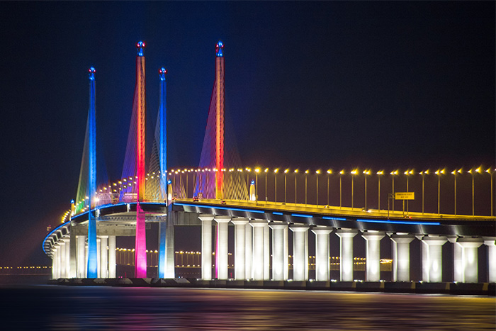 不一樣的夜晚，從這座橋梁亮化開始？