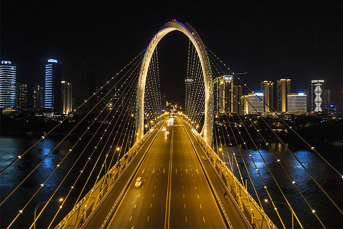 這一亮化方案竟讓橋梁如此驚艷？