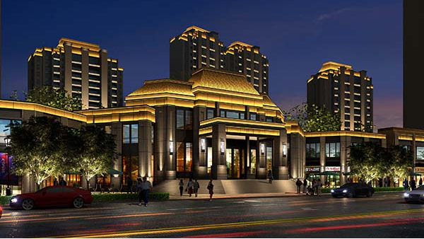 小區(qū)樓體亮化這樣做才能達(dá)到業(yè)主滿(mǎn)意的效果